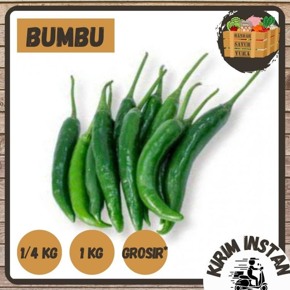 Nikmati 250Gr - Cabai Bandar Sayur [ Cabe Rawit Merah - Hijau / Cabe Keriting Merah -Hijau / Cabe Be