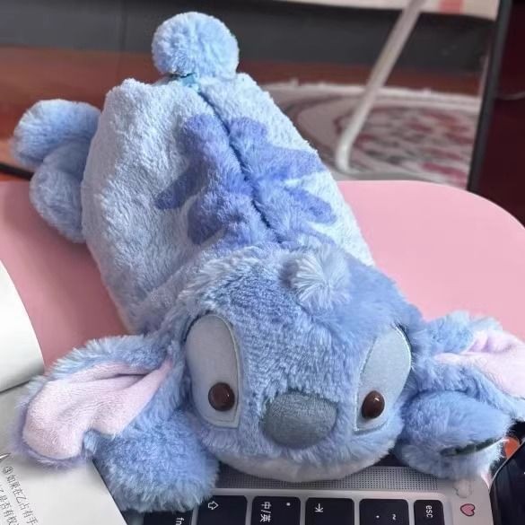 

Cute Cartoon Star Baby Stitch Plush Pencil Case Birthday Gift