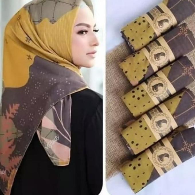 HIJAB SEGI EMPAT DEENAY KW MY LADY KUNING