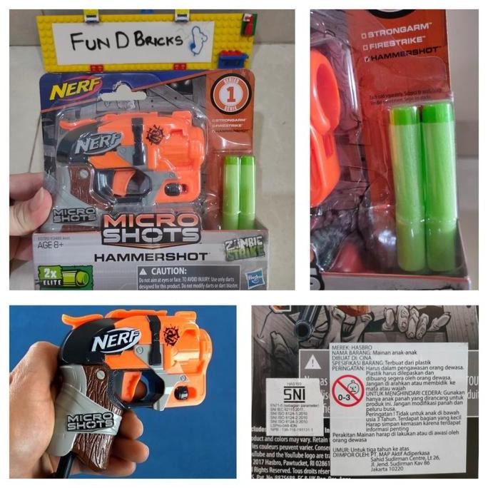 Nerf Microshots Hammershot HASBRO