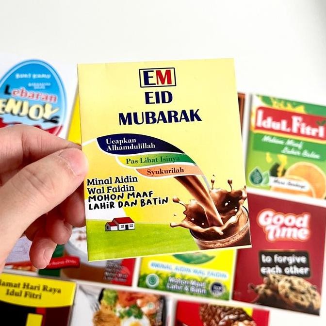 

Amplop Lebaran Hari Raya Idul Fitri Angpao THR Karakter Motif Lucu