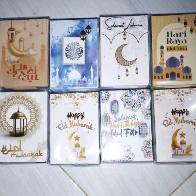 

50 PCS KEMASAN MIKA AMPLOP LEBARAN HARI RAYA IDUL FITRI 1PACK ISI 50PC