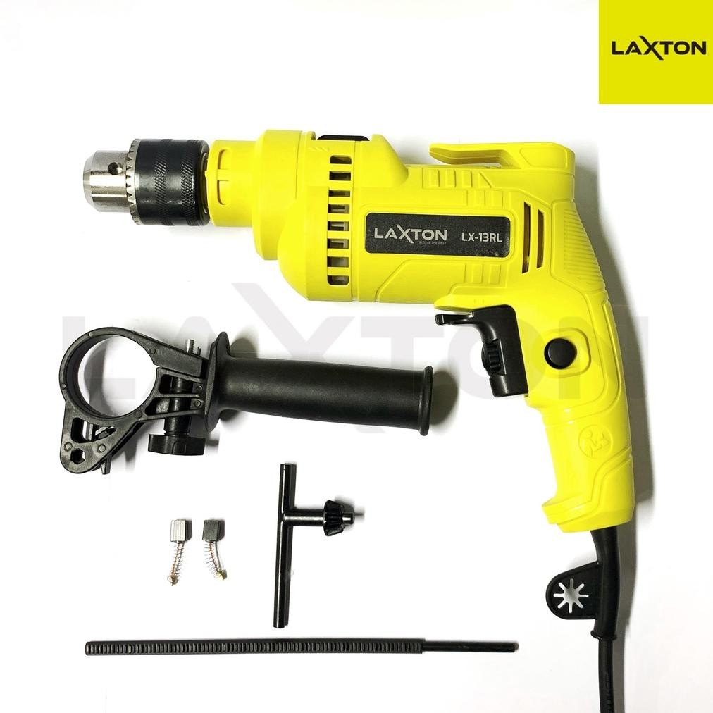Laxton Mesin Bor Listrik Beton Impact Tangan 13Mm Bolak Balik Lx13Rl Murah Laris