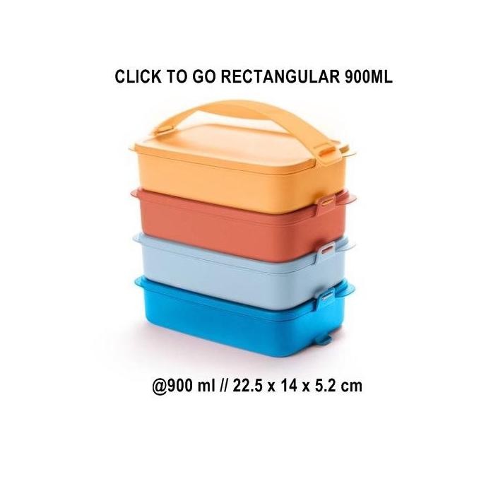 Promo Rantang Susun Tupperware Click To Go 4 Susun
