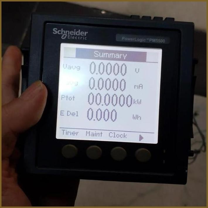 METSEPM 5500 POWER METER PM5500 PM5560 SCHNEIDER