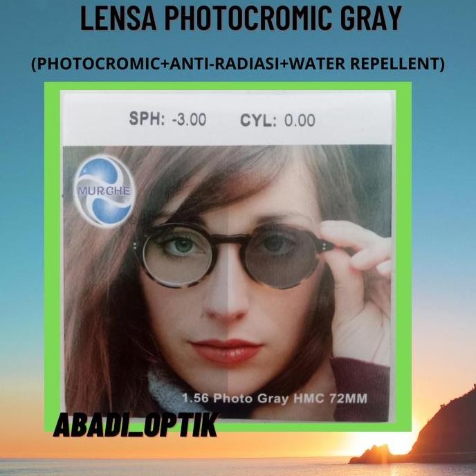 Kacamata Bluecromic One Drive Domas, Lensa Photocromic Blueray Drive