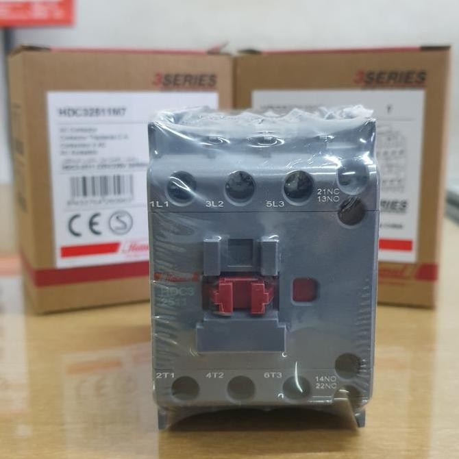 TERMURAH - HIMEL Magnetic Contactor HDC3-25 25A Coil 220VAC HDC32511M7
