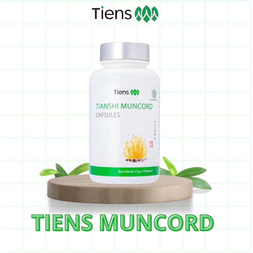 TIENS - Tiens Muncord 100 Kapsul Cordyceps Suplemen Herbal Imunitas