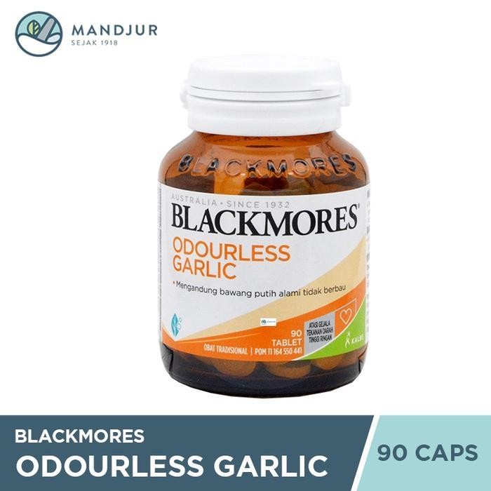 

AP Blackmores Odourless Garlic 90 Tablet - Suplemen Kesehatan Tekanan Darah