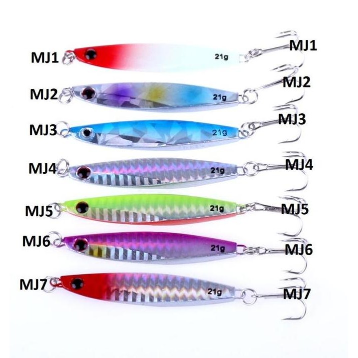 Metal Jig Lure 7CM 21G Fishing Spoon Lure Metal Jig Casting Terbaik