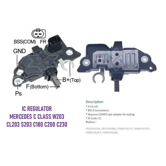 R Ic Regulator Mercedes C Class W203 Cl203 S203 C180 C200 C230