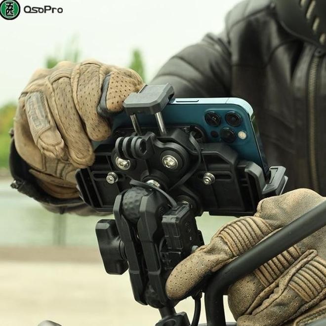 Osopro Phone Holder Crab Black