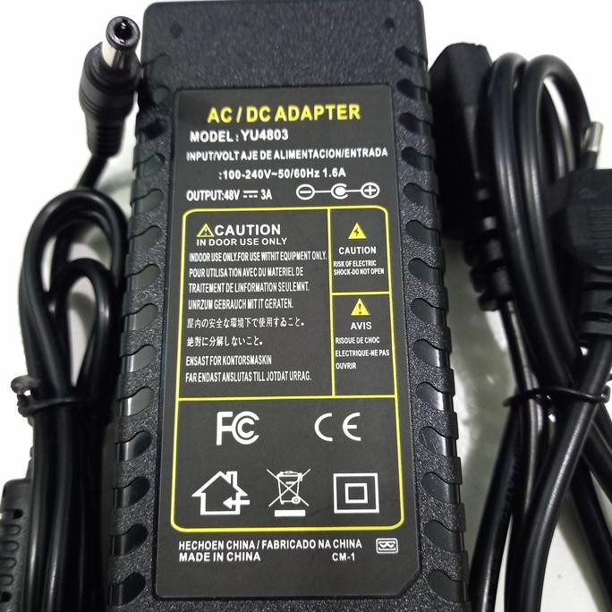 adaptor 48v 3a / adapter 48v 3a / adaptor 48 volt / switching adaptor TERMURAH