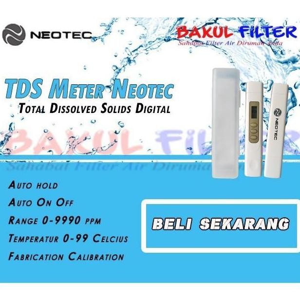 Tds Meter Tds-3 Tds3 Neotech Original