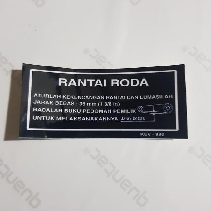 Ready  stiker striping detail Yamaha V series V75 V80 Robot