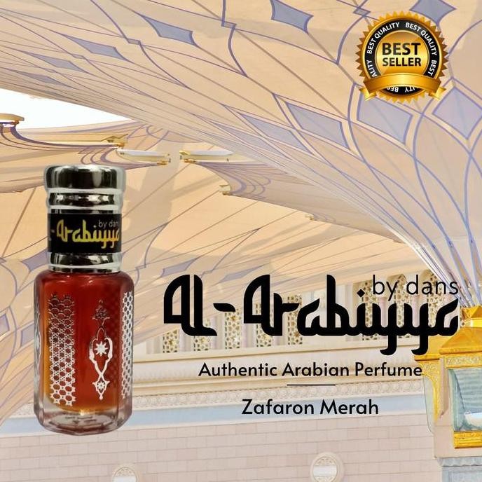 TERMURAH - Minyak ZAFARON MERAH attars super 6ml parfum arab