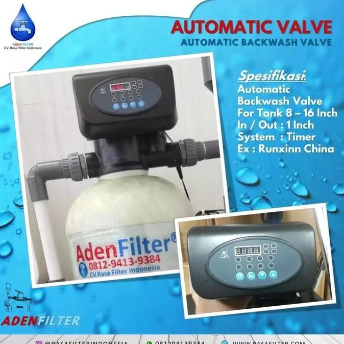 NEW Automatic Backwash Valve