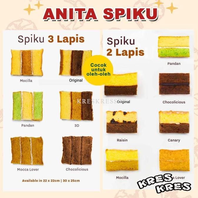 

ANITA CLASSIC SPIKU 2 LAPIS ASLI SURABAYA ORIGINAL DAN TERPERCAYA