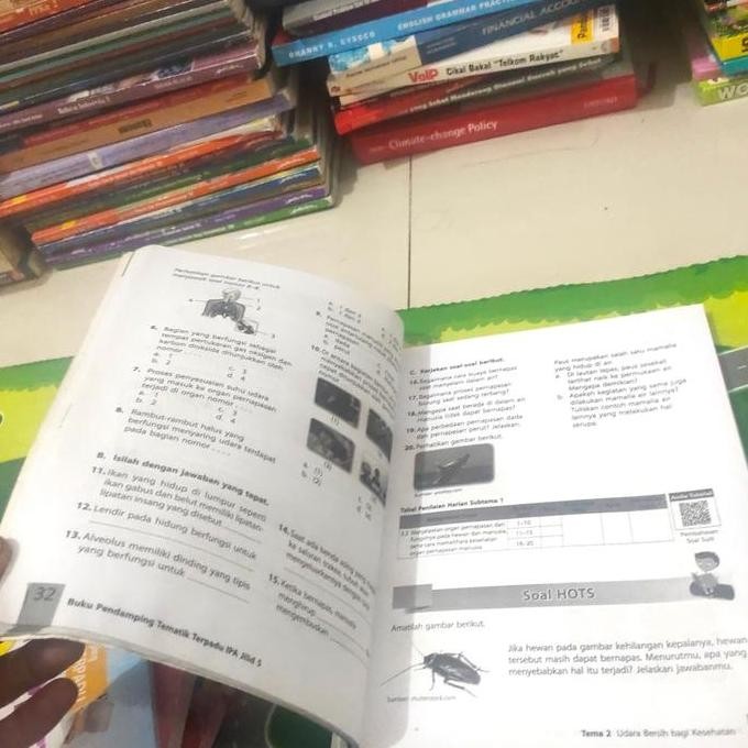 BUKU PENDAMPING TEMATIK TERPADU IPA KELAS 5 SD K13 ERLANGGA Redy 