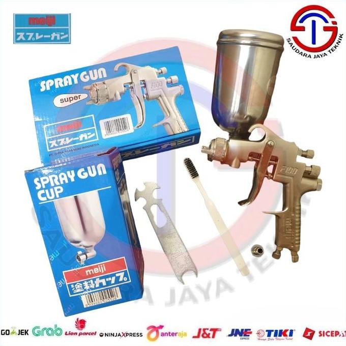 Spray Gun MEIJI Tabung Atas F100 / F-100 TAIWAN