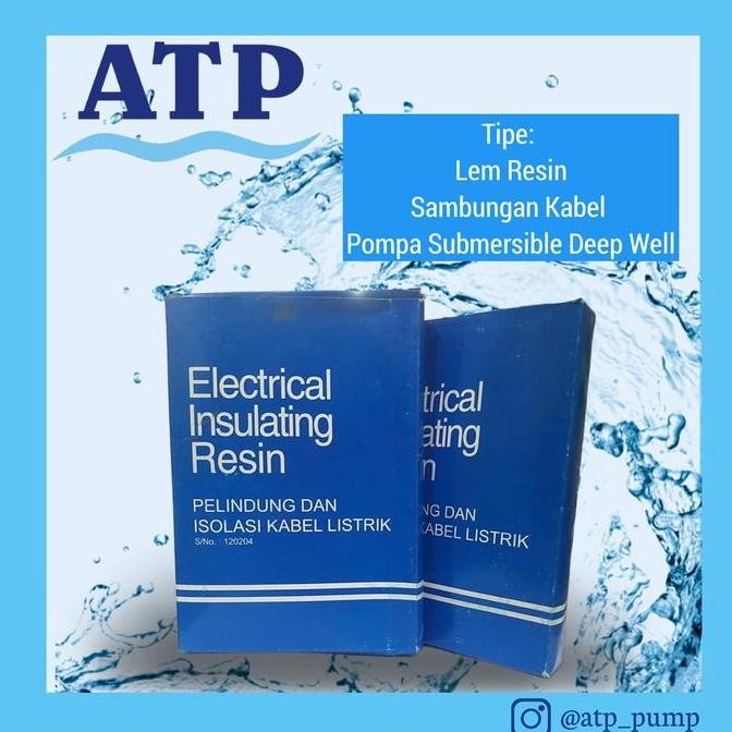 NEW Lem Resin - Sambungan Kabel Pompa Submersible Deep Well