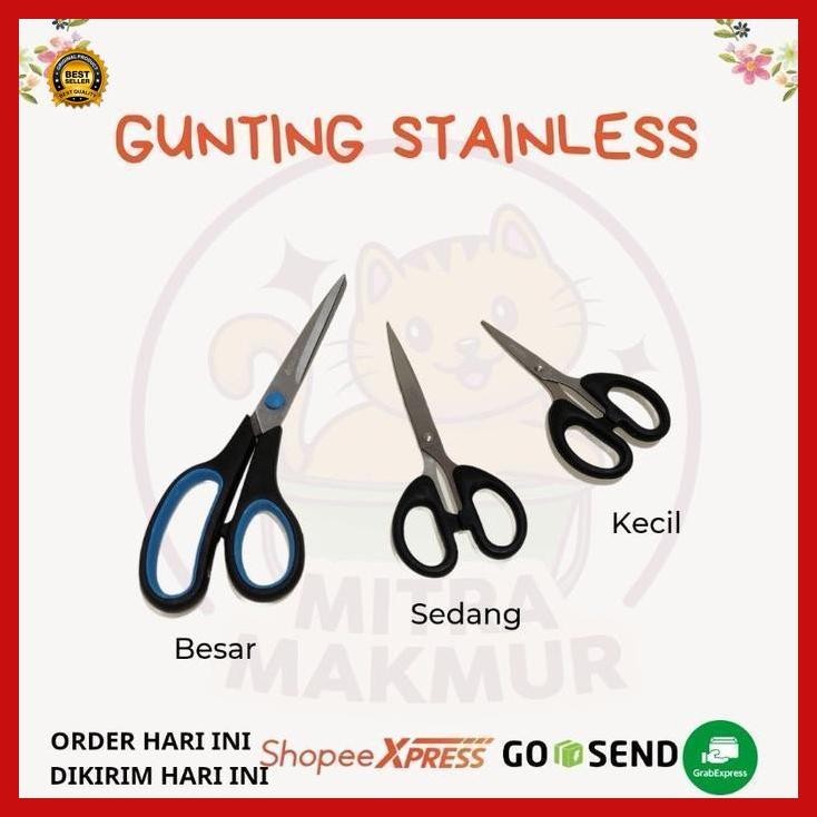 

(Best Saller) Gunting Kertas Serbaguna Stainless Steel Gas