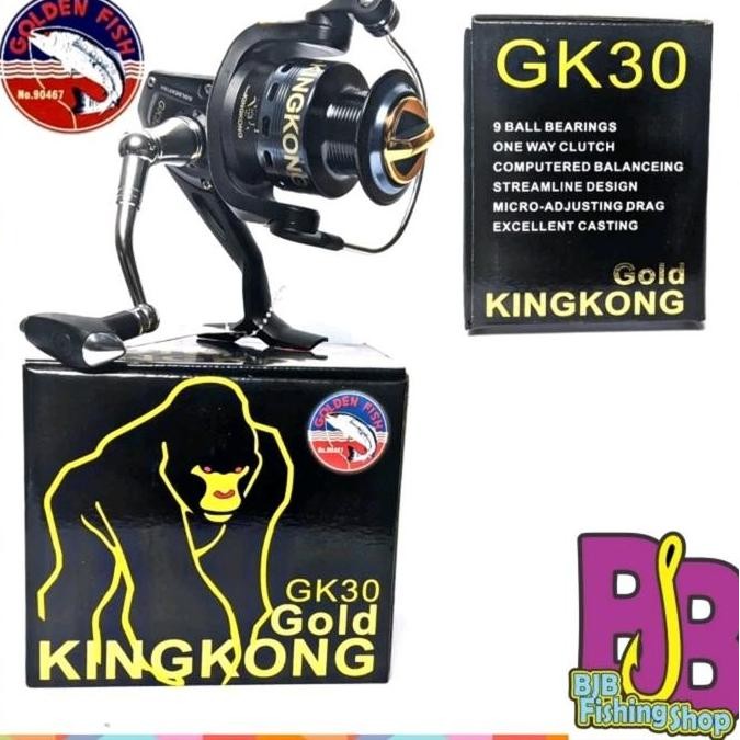 HARGA DISC - Reel pancing Golden fish kingkong GK20 GK30 GK40