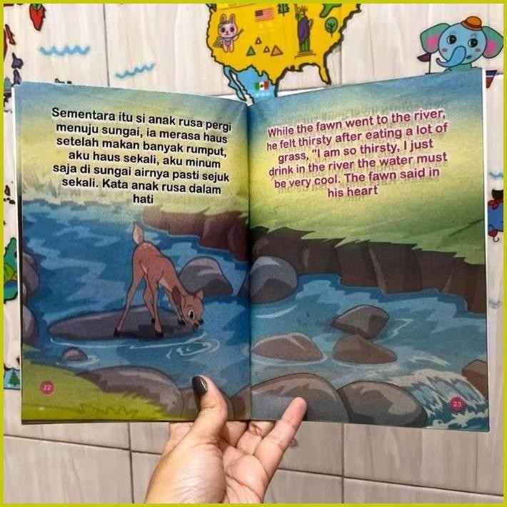 PAKET 5 PCS BUKU CERITA ANAK BERGAMBAR BUKU DONGENG ANAK BERGAMBAR BINATANG