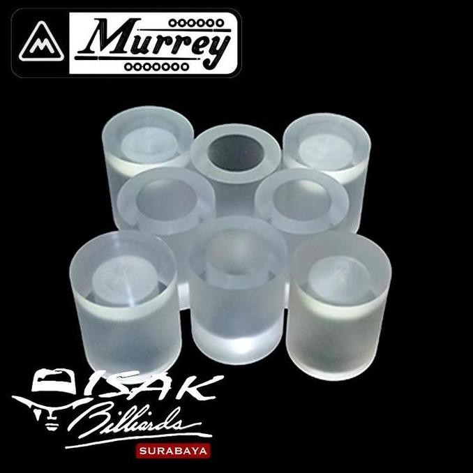 Murrey Ferulle Clear - Cue Shaft Fiber Stick Billiard Biliar Stik