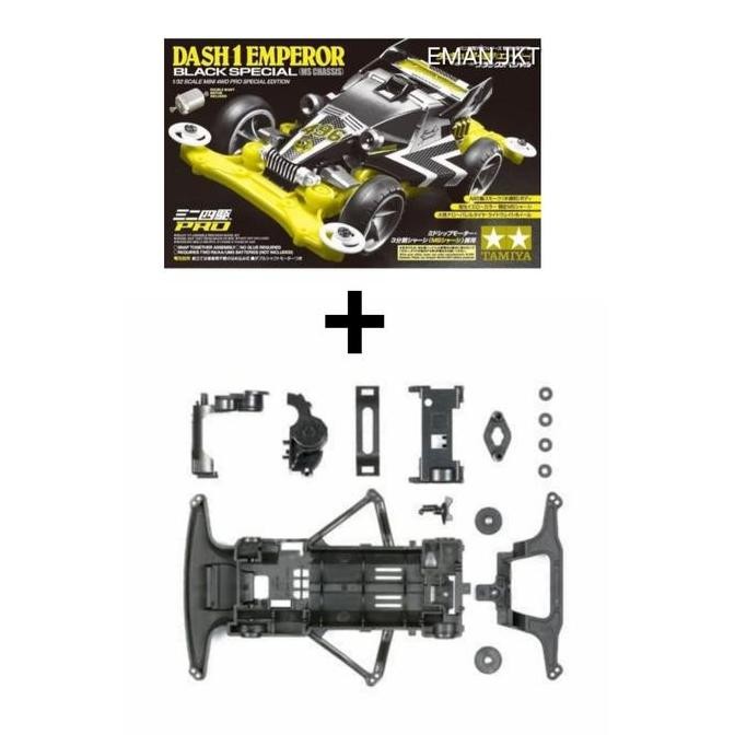 TAMIYA 95239 + TAMIYA 95296 / SFM CARBON + DASH 1 BLACK SPESIAL