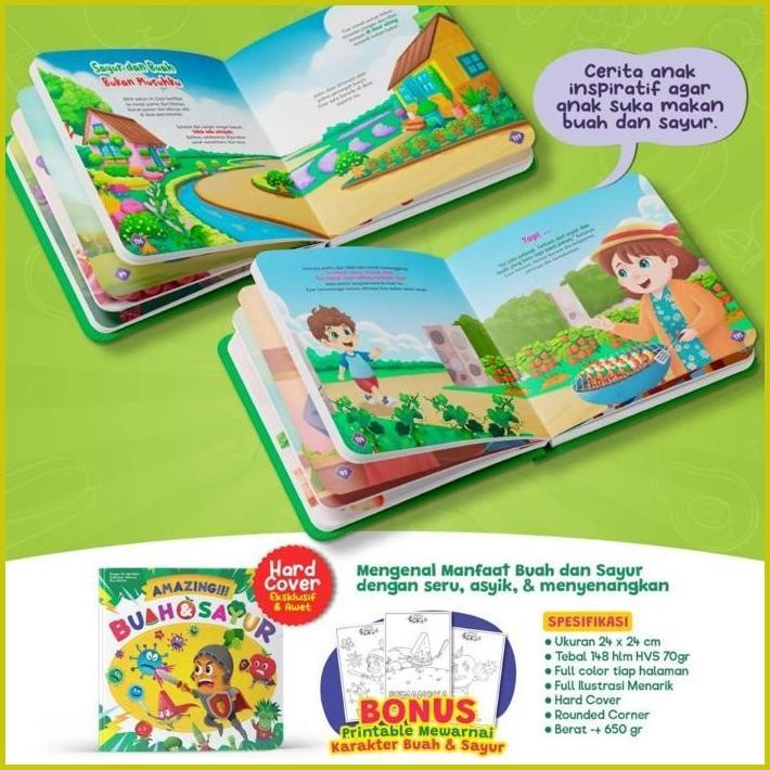 

BUKU AMAZING BUAH BUAHAN DAN SAYUR UNTUK ANAK BAYI AKU MAU INGIN TAU TAHU SEMUANYA - ZIYADBOOKS
