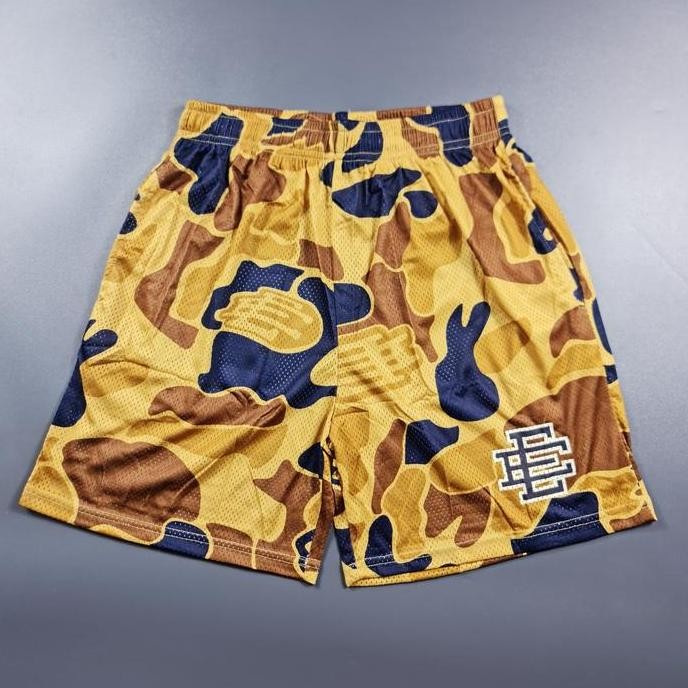 Celana Basket Eric Emanuel Basic Camo Shorts Streetwear