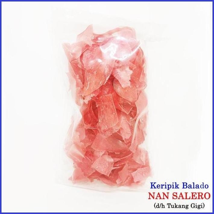 KERUPUK MERAH PADANG MENTAH