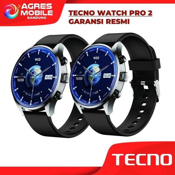Tecno Smart Watch Pro 2 | 1.43" Inch Amoled Hd | Ip68 Water Resistance | 110+ Sport Mode | Baterai T
