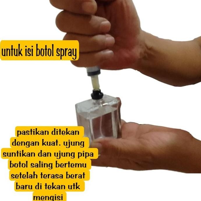 selang alat untuk isi ulang parfum spray - alat decant parfum
