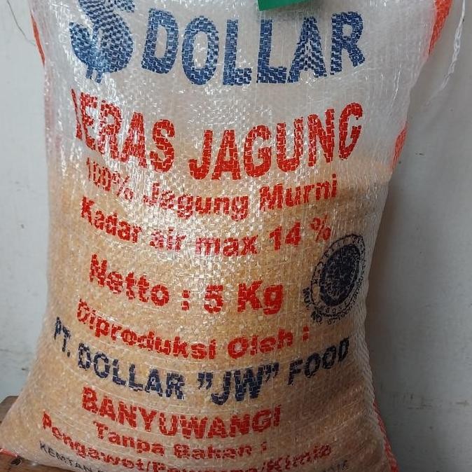 

Beras Jagung Dollar 5kg PS