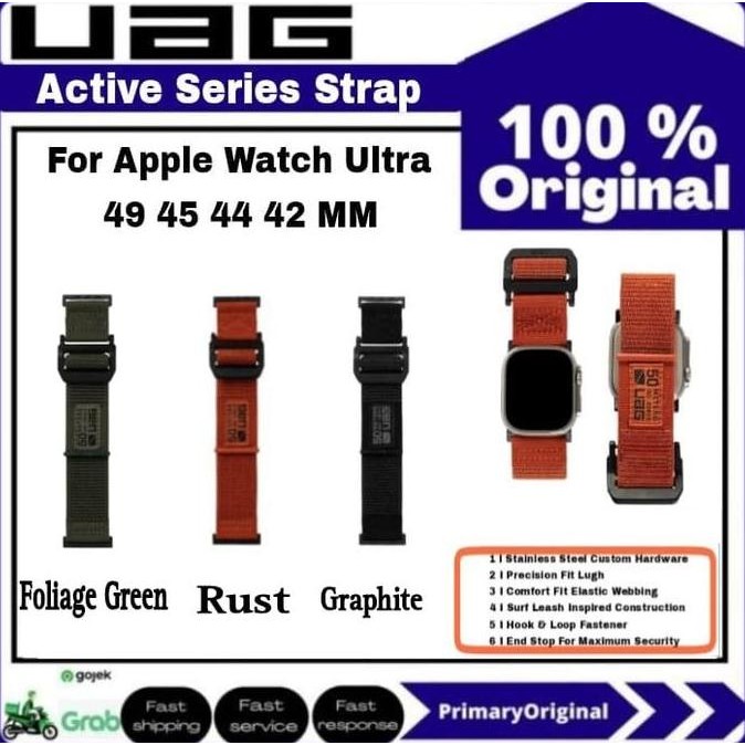 Strap Apple Watch Ultra 49 Mm 8 / 7 45 Mm Uag Active Strap