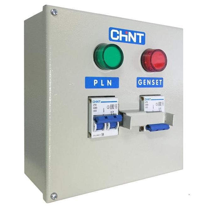PANEL INTERLOCK SWITCH PLN-GENSET CHINT 2P (PENGGANTI OHM SAKLAR) ORIGINAL DAN TERPERCAYA