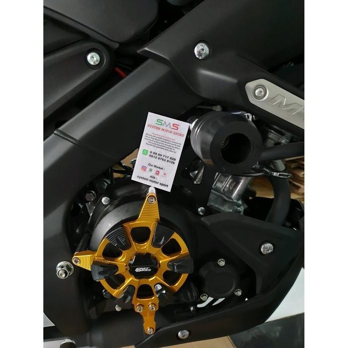 Paketan Mt15. Frame Slider Mt15 Cover Gear Mt15. Cover Engine Mt15 Original Dan Terpercaya