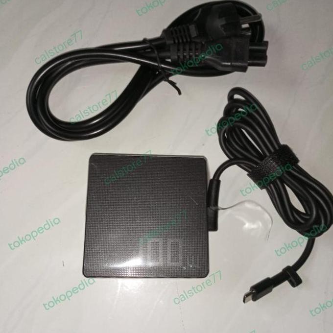 TERBARU - Adaptor Charger Asus Rog Zephyrus G14 G15 M16 M17 S17 Type C 100W