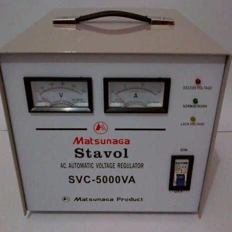 stabilizer matsunaga 5000 watt/matsunaga stavol 5000 VA
