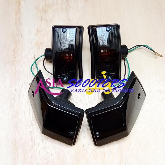 Promo Lampu Sen Sein Vespa Px New Px Smoke Garis Import COD