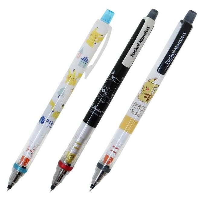 

Uni Kuru Toga Pokemon Pikachu Mechanical Pencil Kurutoga 0.3mm 0.5mm Pensil Mekanik Limited Edition