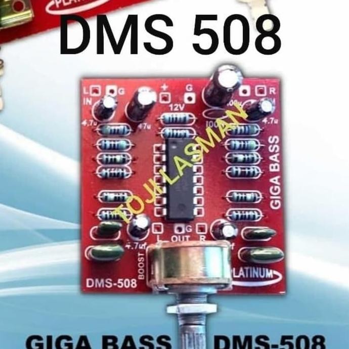 KIT PCB GIGABASS DMS 508 PLATINUM GALAXY SUPER BASS GIGA BASS