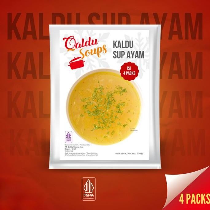 

Qaldu Soups - Kaldu Sup Ayam isi 4 pcs