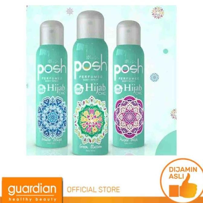 Posh Body Spray Hijab Purple Wish 150Ml