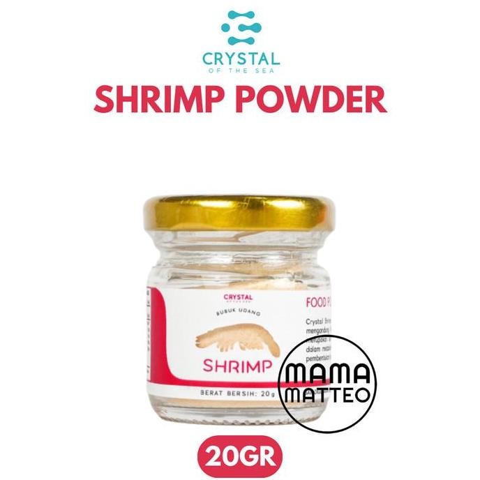 

Crystal of the Sea BUBUK UDANG REBON 20GR / Shrimp Food Powder