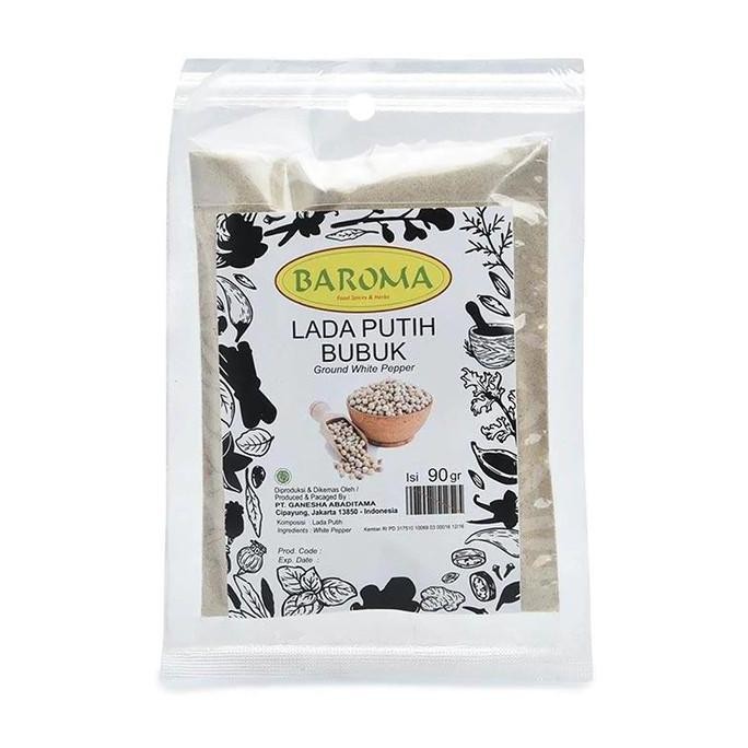 

Baroma Lada Putih Bubuk Bumbu Halus [90 g] Refill