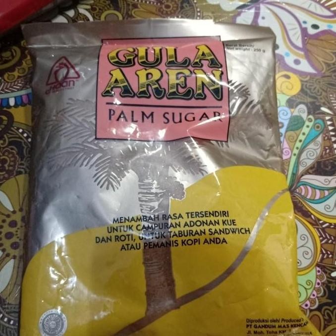

HAAN PALM SUGAR/GULA AREN 250GR CAMPURAN MAKANAN/MINUMAN DLL