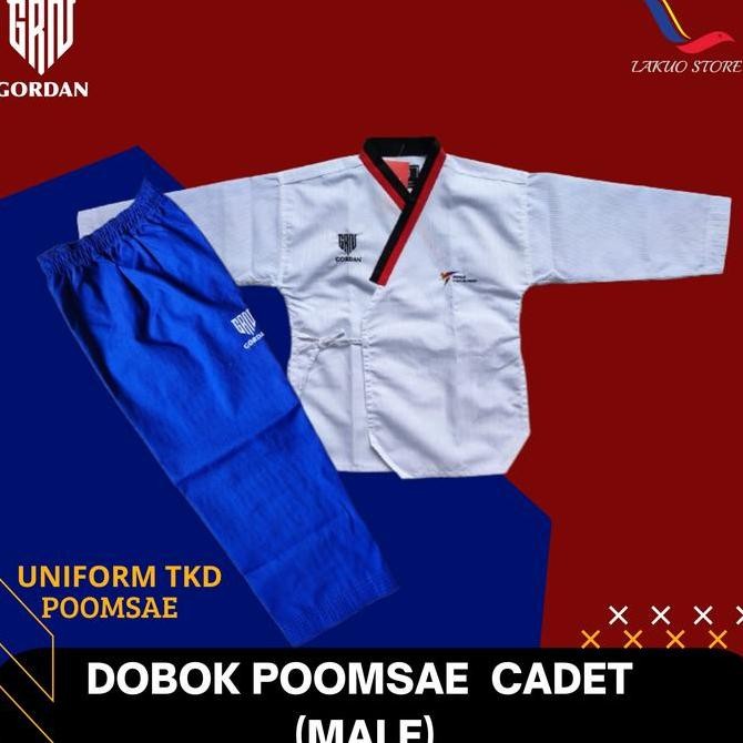 TERBARU DOBOK POOMSAE GORDAN / SERAGAM TAEKWONDO POOMSAE / BAJU TAEKWONDO BISA GRAB